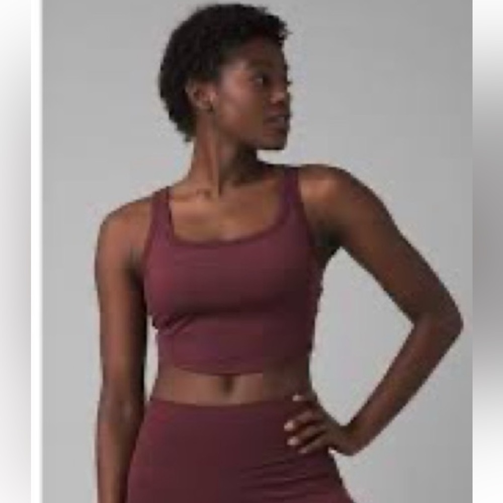 COPY - New - Prana Becksa bralette maroon heather color size XL
Style# w11190788